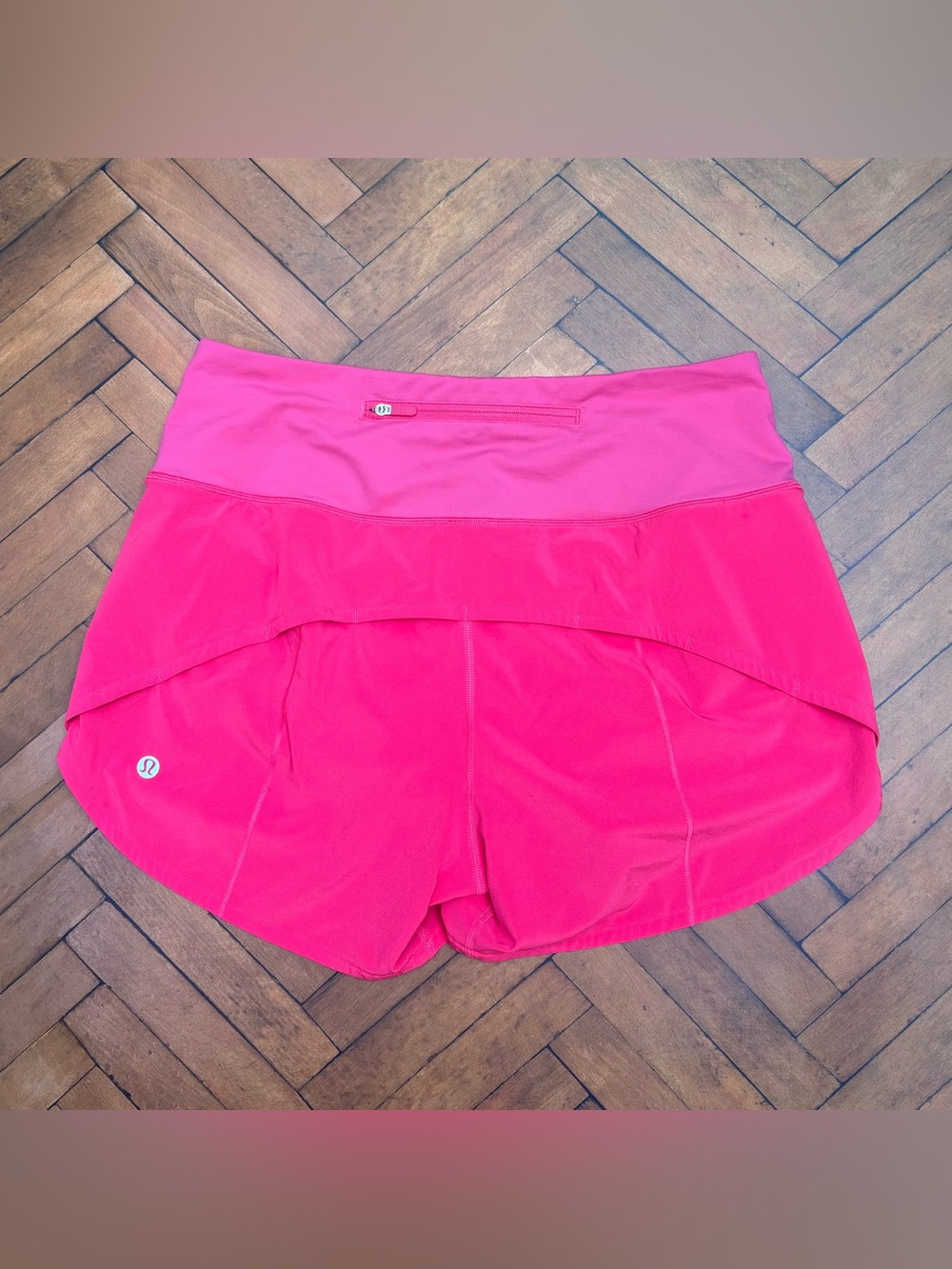 Lululemon Speed Up High Rise Shorts 4" In Lip Gloss Size 6